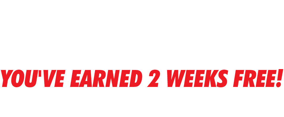 Nice shooting! Still not the high score, but you still won an awesome offer! You've earned 2 weeks free! Check your email for your coupon!